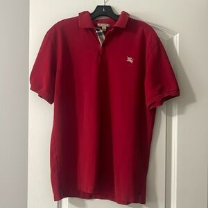 Men’s Vintage Burberry Polo, Sz L